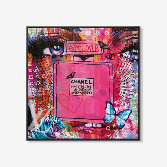 Art Lover N.5- plexiglas schilderij - kunst