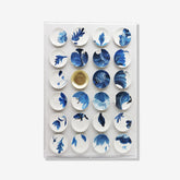 Blue Splendor - 3d art- plexiglas schilderij - kunst