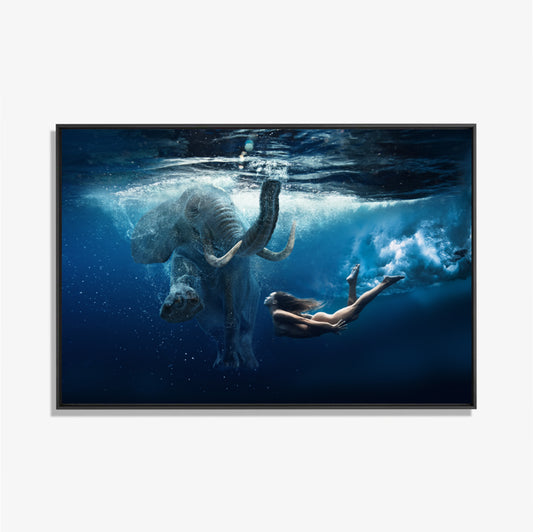 Blurring the Boundaries- plexiglas schilderij - kunst