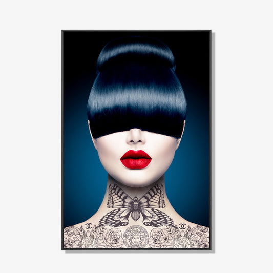 Butterfly Collar- plexiglas schilderij - kunst