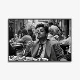 Ciao, Bella! - Zwart wit schilderij- plexiglas schilderij - kunst