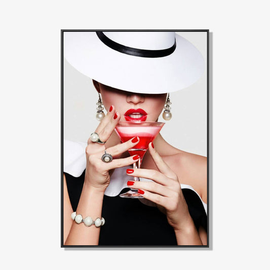 Cocktail- plexiglas schilderij - kunst