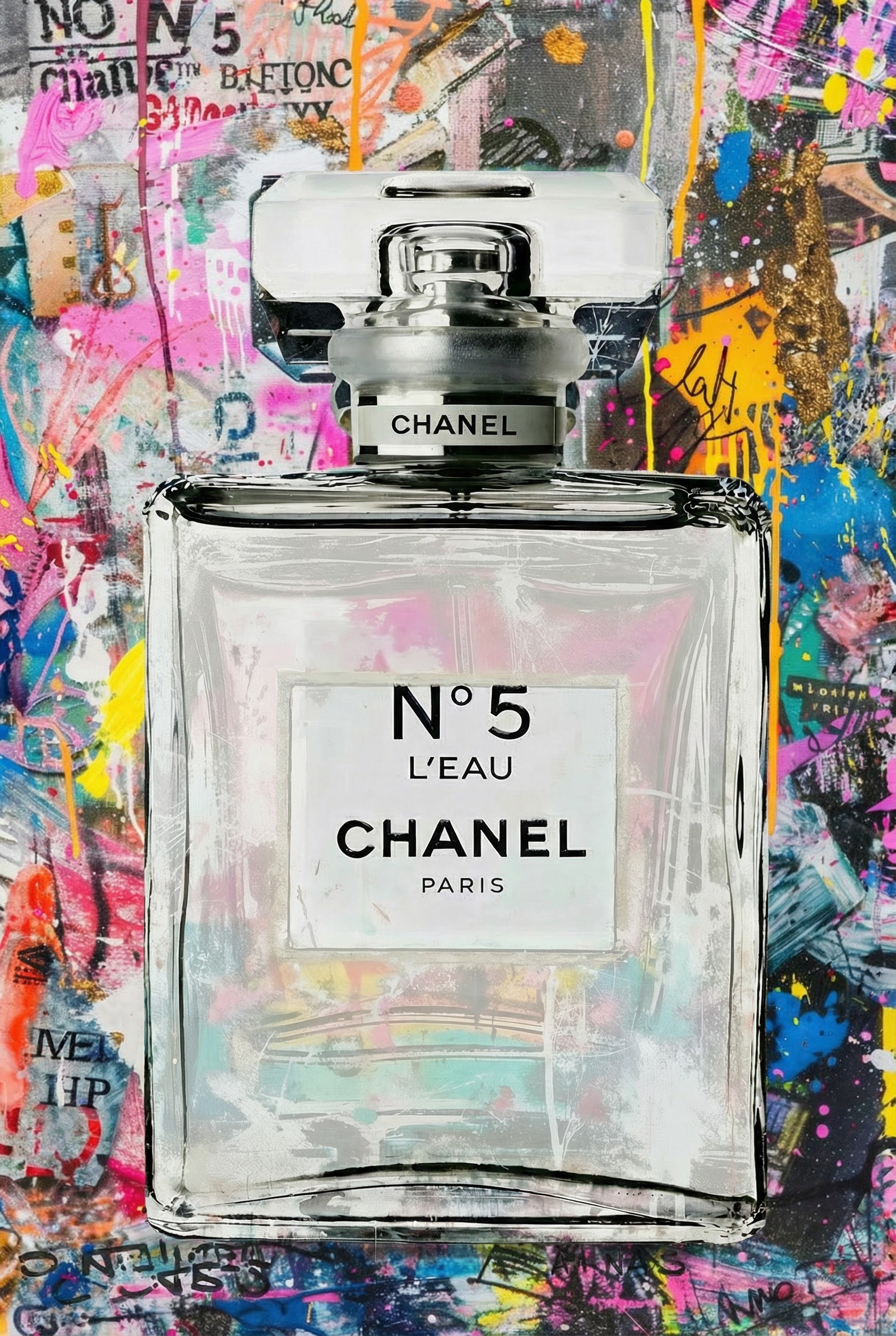 coco paris chanel grafitti