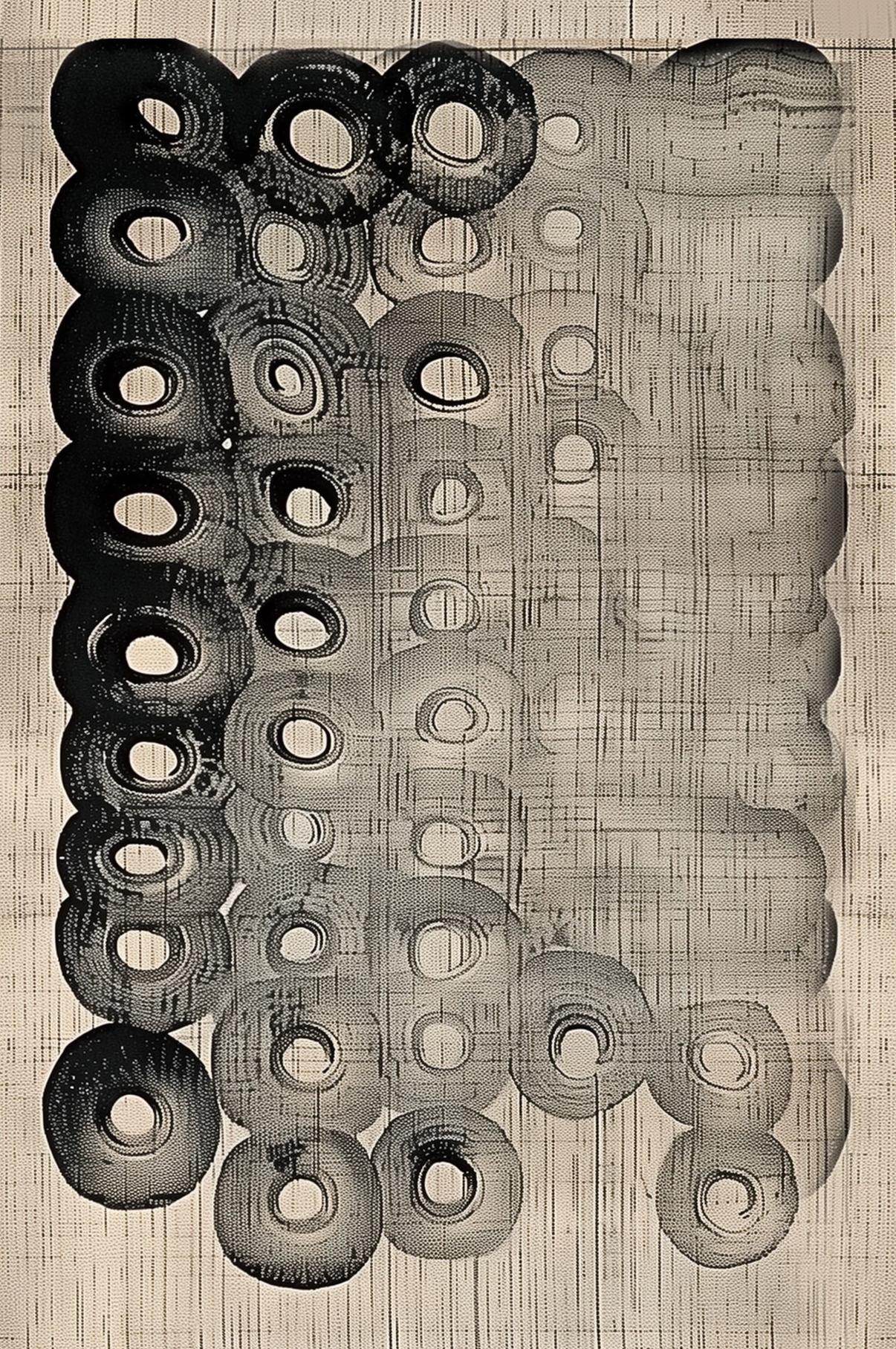 Creation - Japandi schilderij- plexiglas schilderij - kunst