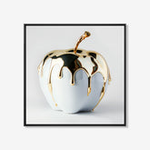 Dripping Gold- plexiglas schilderij - kunst