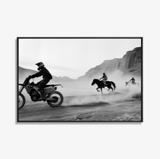 Dust & Thunder- plexiglas schilderij - kunst