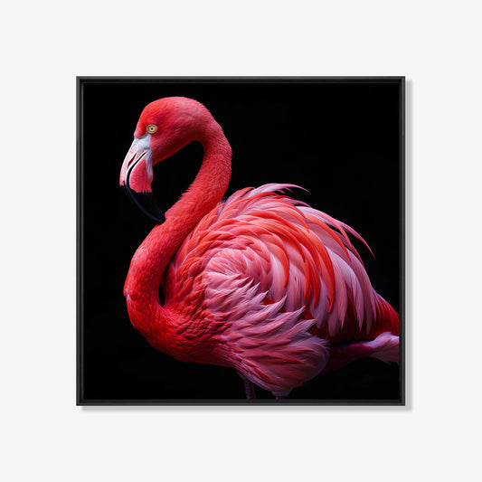 Flamingo- plexiglas schilderij - kunst