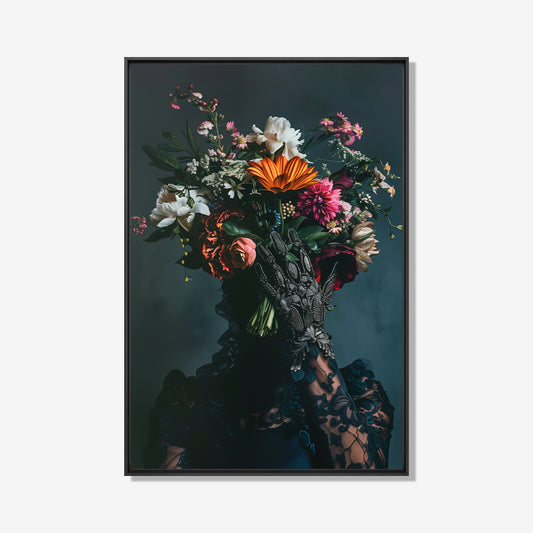 Floral- plexiglas schilderij - kunst