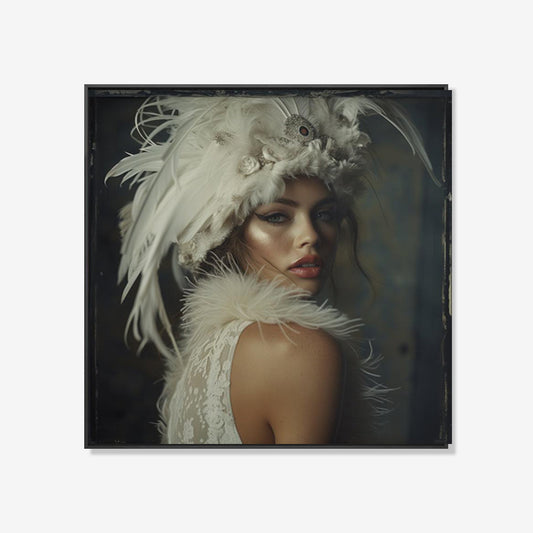 Featherly- plexiglas schilderij - kunst