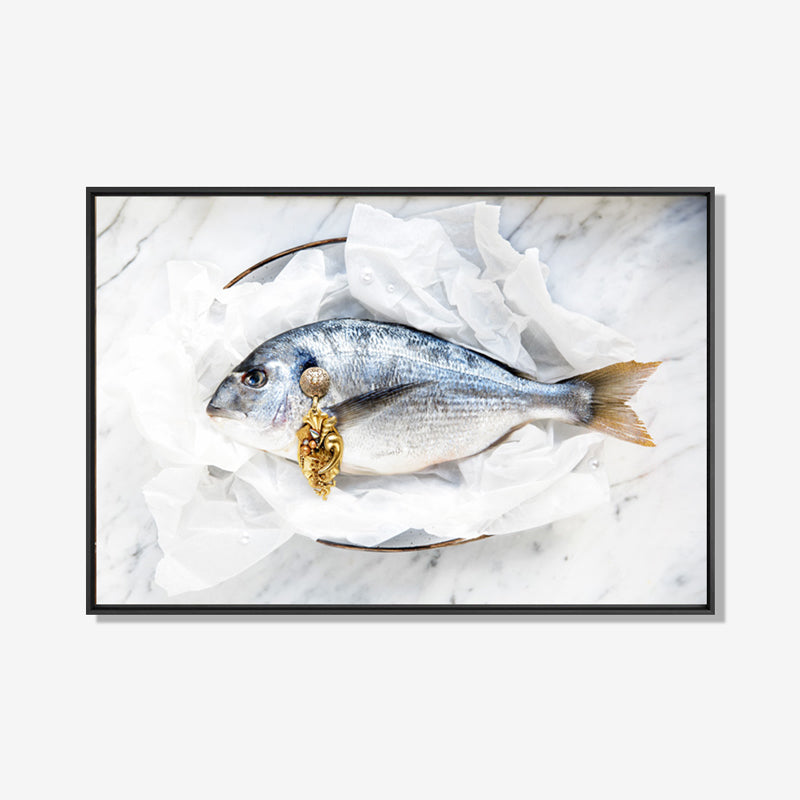 Goldfish- plexiglas schilderij - kunst