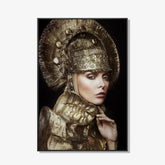 Golden Empress- plexiglas schilderij - kunst