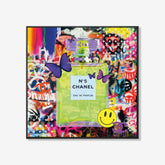 Graffiti N.5- plexiglas schilderij - kunst