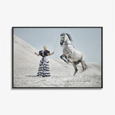 Horse Tamer- plexiglas schilderij - kunst