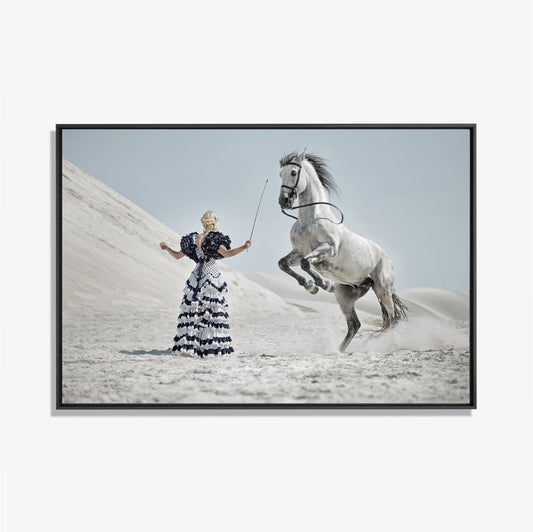 Horse Tamer- plexiglas schilderij - kunst