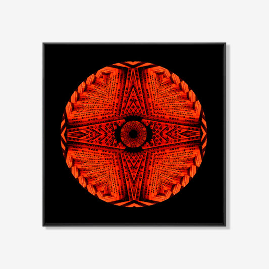 Japanse Mandala- plexiglas schilderij - kunst