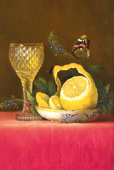 Lemon water- plexiglas schilderij - kunst
