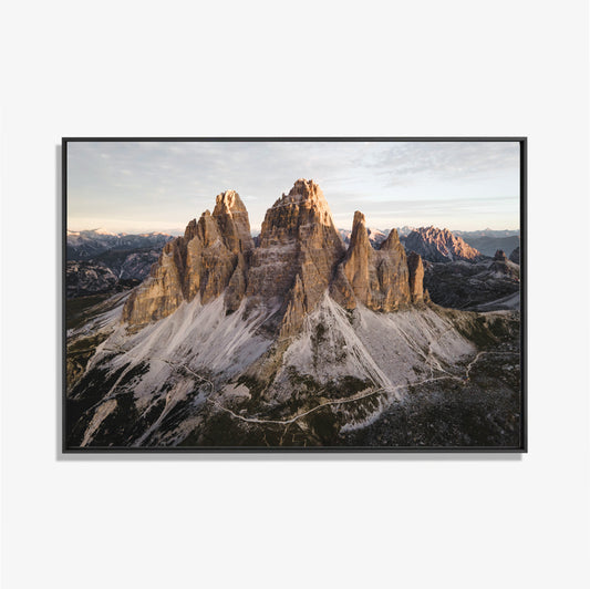 Lavaredo- plexiglas schilderij - kunst