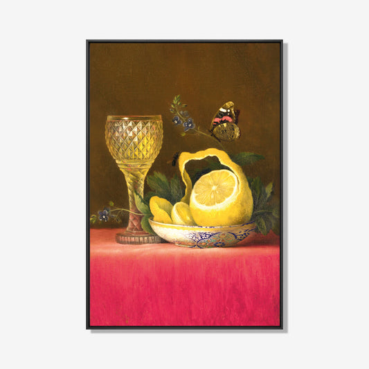 Lemon water- plexiglas schilderij - kunst