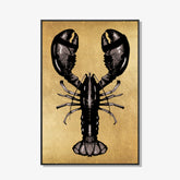 Lobster Royal- plexiglas schilderij - kunst