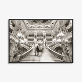 Lost Wilderness - Zwart wit schilderij- plexiglas schilderij - kunst