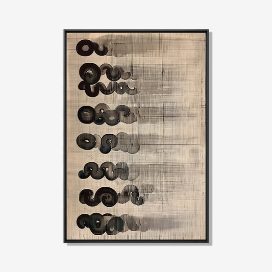 Movement - Japandi schilderij- plexiglas schilderij - kunst