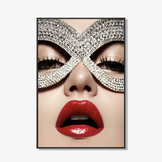 Mascarade- plexiglas schilderij - kunst