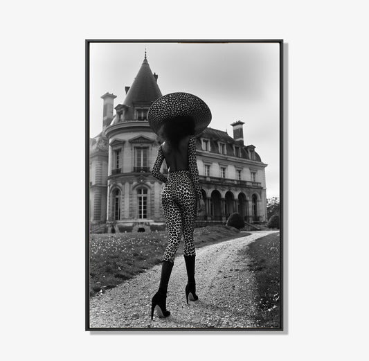 Leopard Royale- plexiglas schilderij - kunst