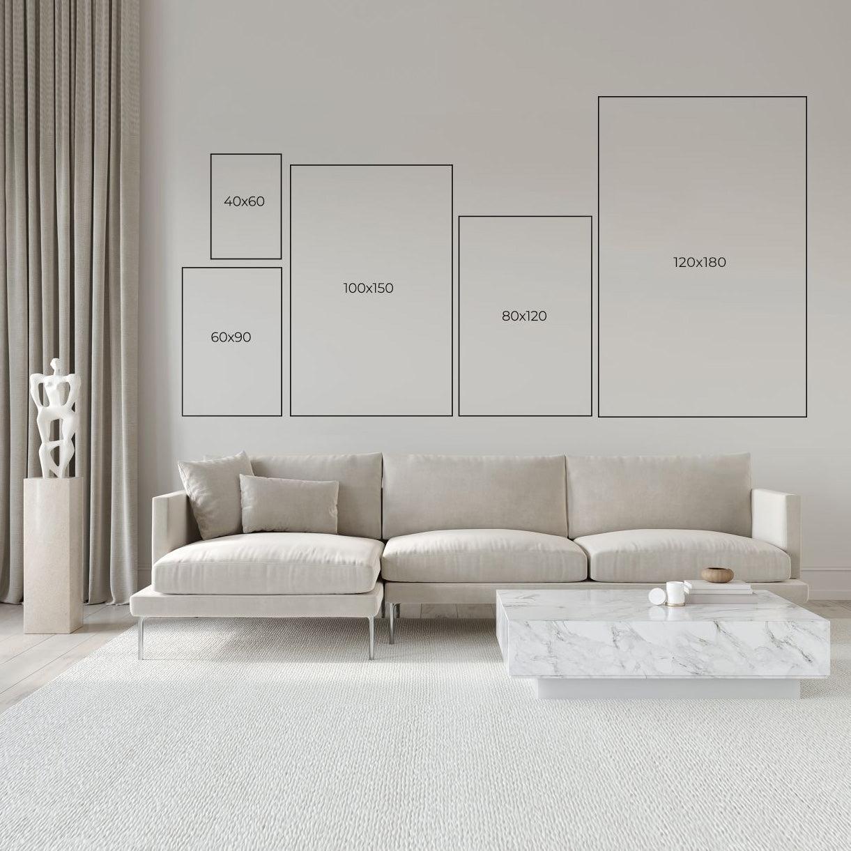 Italian escape - 2 luik- plexiglas schilderij - kunst