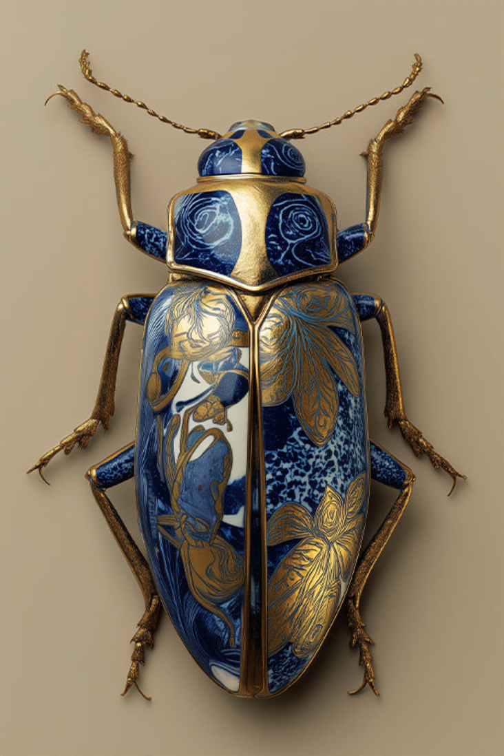 Beetle- plexiglas schilderij - kunst