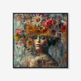 Silva - Bloemen schilderij- plexiglas schilderij - kunst