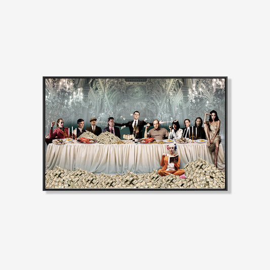 The Last supper 0.3- plexiglas schilderij - kunst