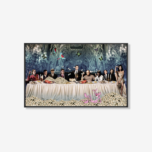 The Last supper 0.1- plexiglas schilderij - kunst