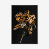 Tijger Orchidee - Bloemen schilderij- plexiglas schilderij - kunst