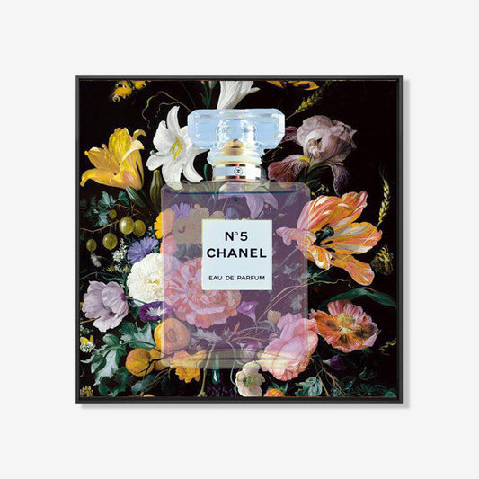 The Smell of Flowers N.5 - Bloemen schilderij- plexiglas schilderij - kunst