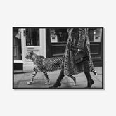 Unleashed - Zwart wit schilderij- plexiglas schilderij - kunst