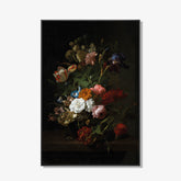 Vintage Flowers - Bloemen schilderij- plexiglas schilderij - kunst