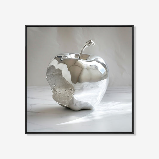 Bite of Silver- plexiglas schilderij - kunst