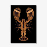 Lobster Black- plexiglas schilderij - kunst