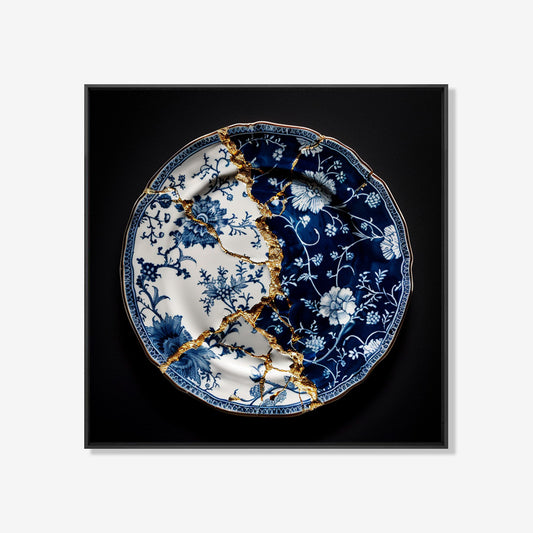Kintsugi – Eeuwige Schoonheid- plexiglas schilderij - kunst