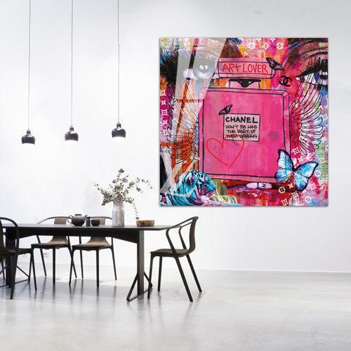 Art Lover N.5- plexiglas schilderij - kunst