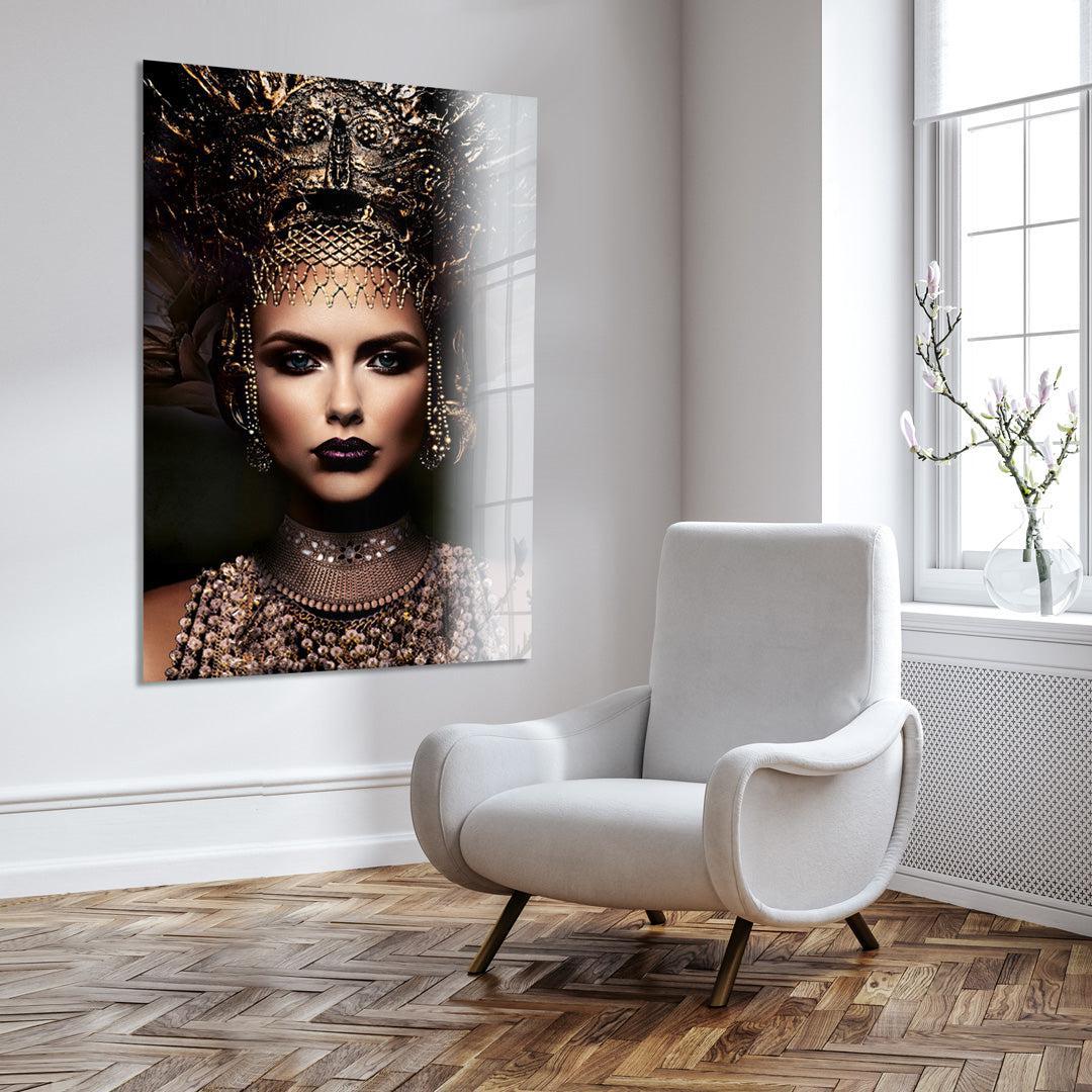 Koningin van de Parade- plexiglas schilderij - kunst