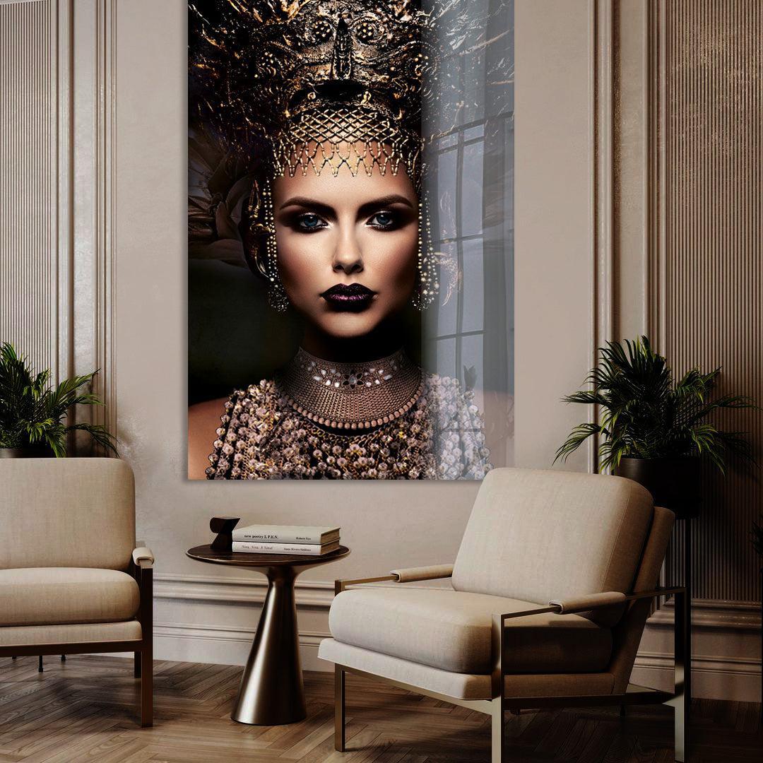 Koningin van de Parade- plexiglas schilderij - kunst