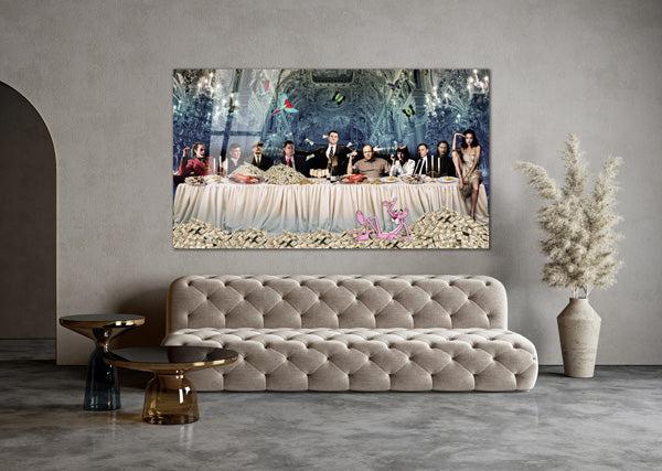 The Last supper 0.1- plexiglas schilderij - kunst