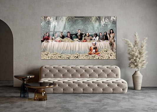 The Last supper 0.3- plexiglas schilderij - kunst