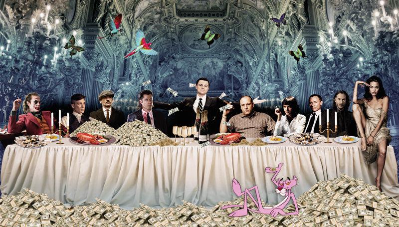 The Last supper 0.1- plexiglas schilderij - kunst