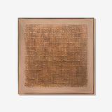 Gilded Serenity- plexiglas schilderij - kunst