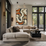 Earth Pulse- plexiglas schilderij - kunst