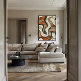 Earth Pulse- plexiglas schilderij - kunst