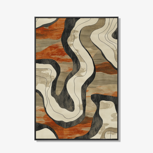 Earth Pulse- plexiglas schilderij - kunst