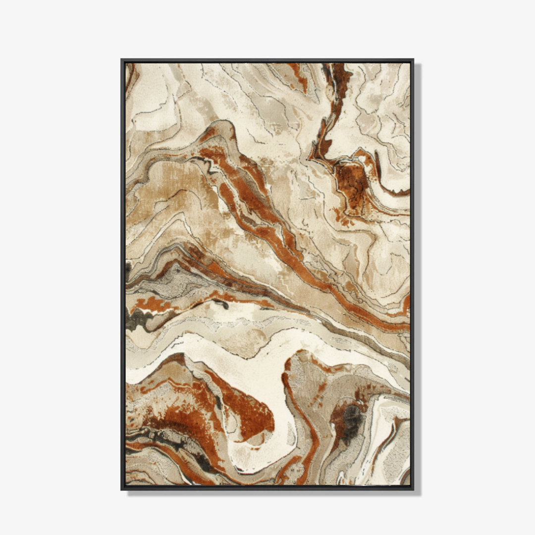 Marble Flow- plexiglas schilderij - kunst